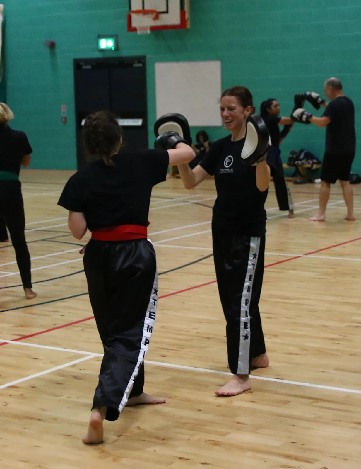 Kickboxing class at TMA